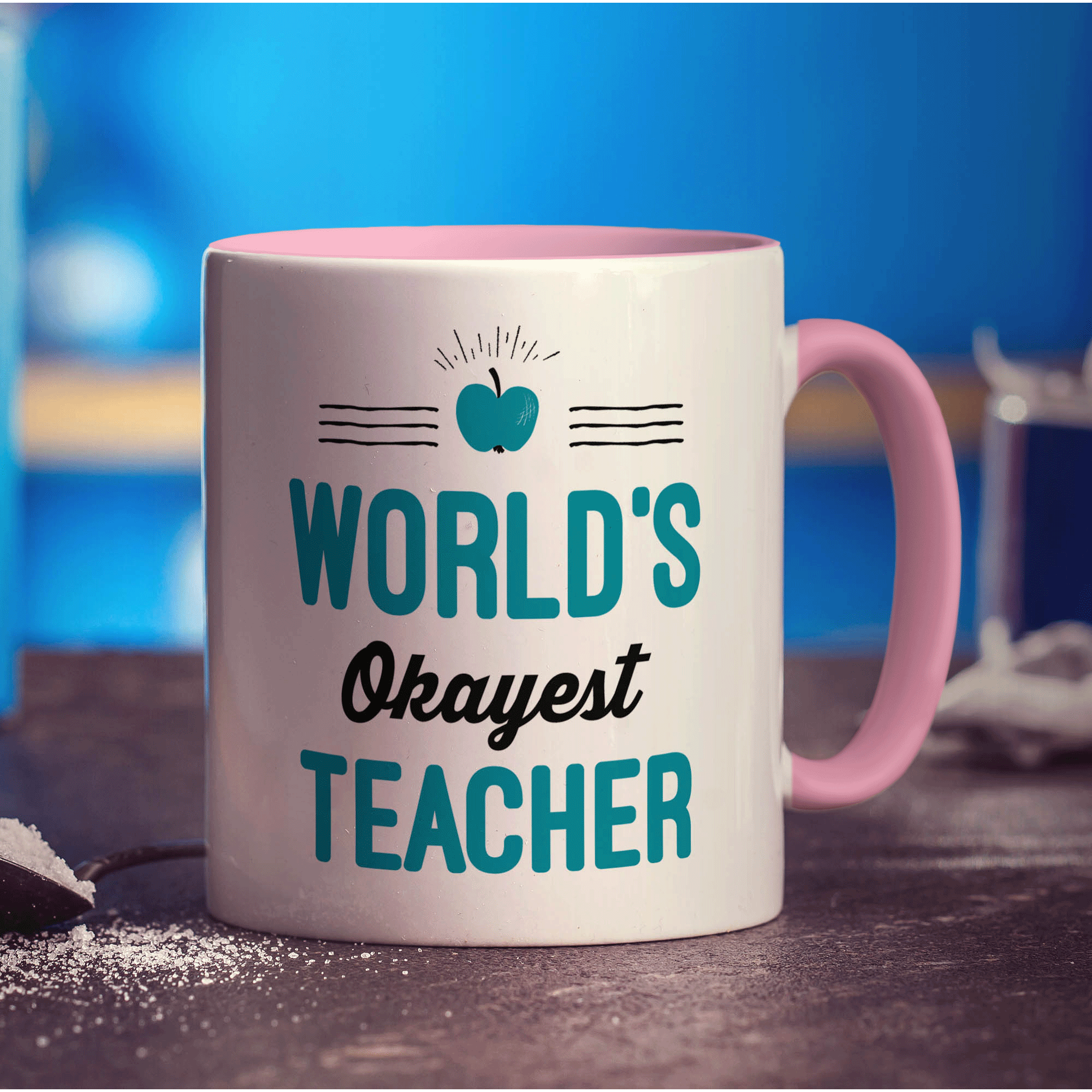 World's Okayest Teacher Mugs