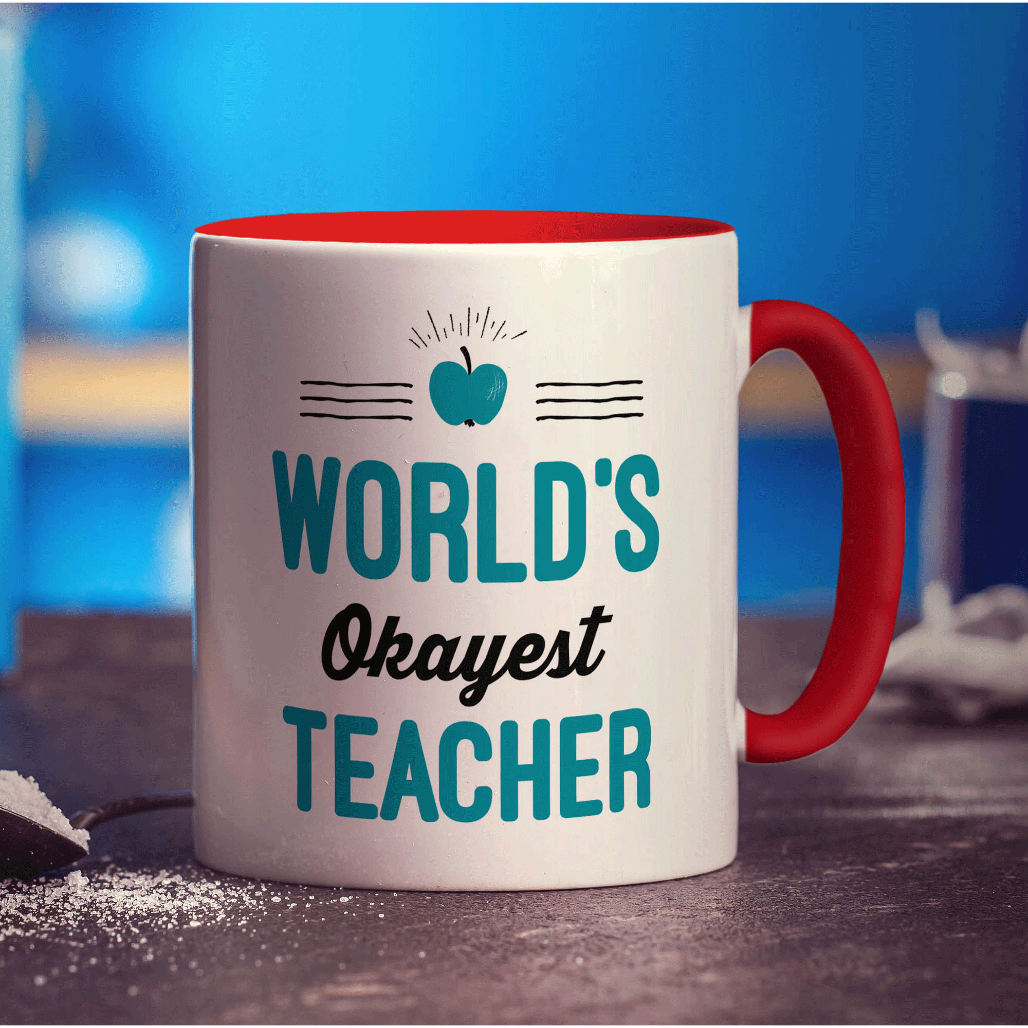 World's Okayest Teacher Mugs