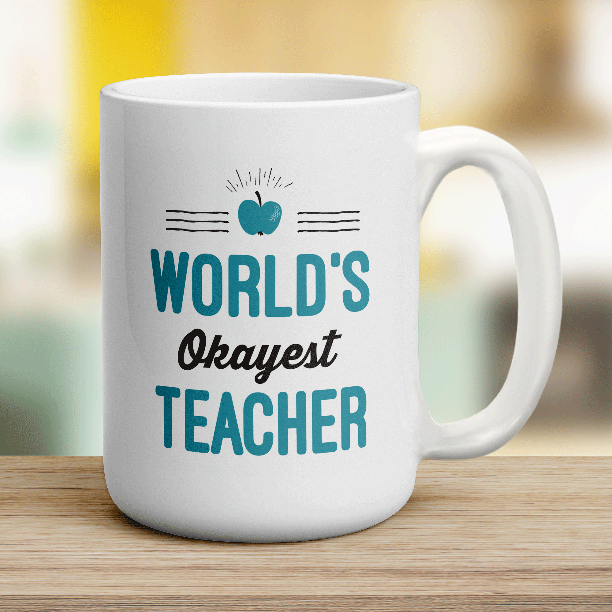 World's Okayest Teacher Mugs