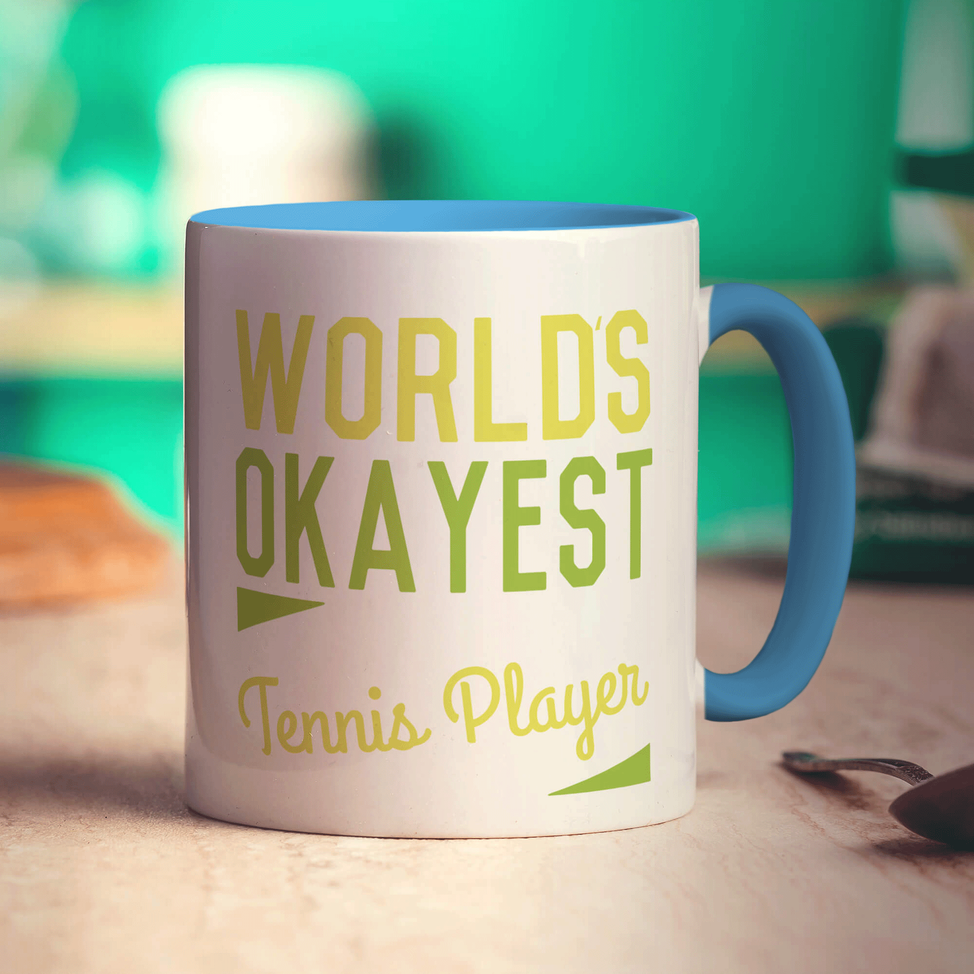 World's Okayest Tennis Player Mug