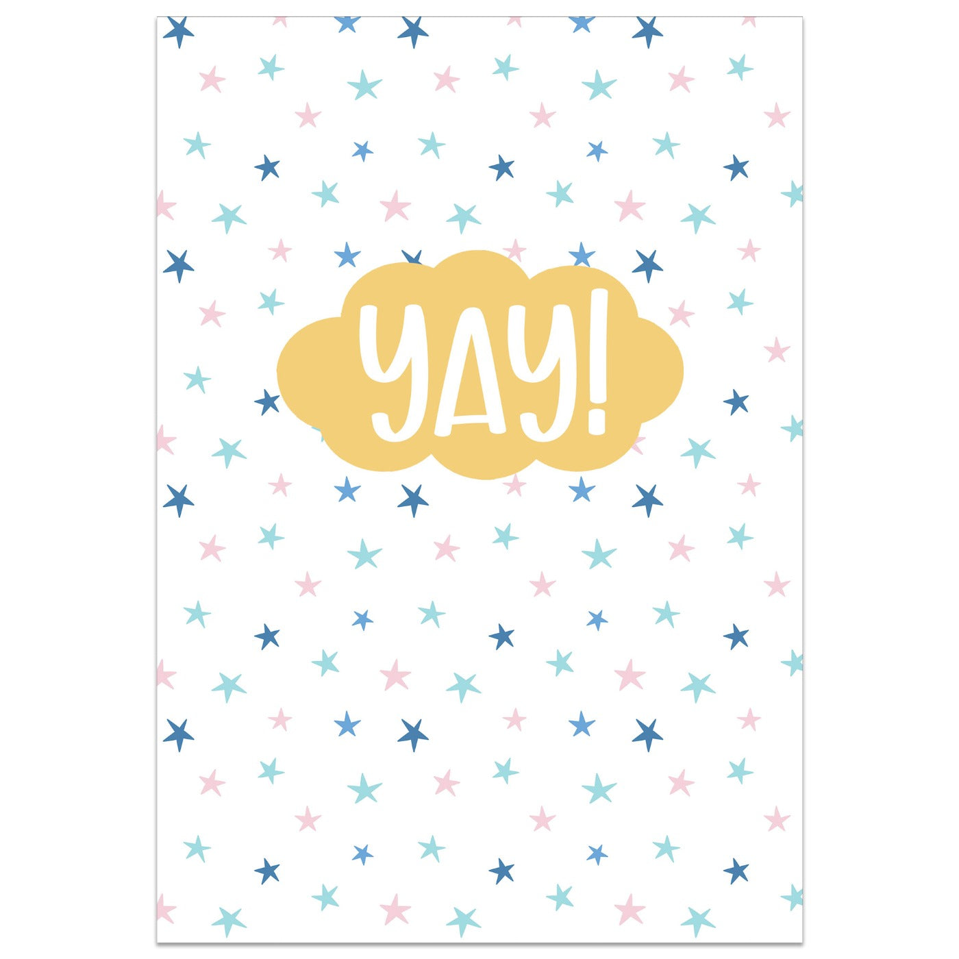 Yay Stars Card