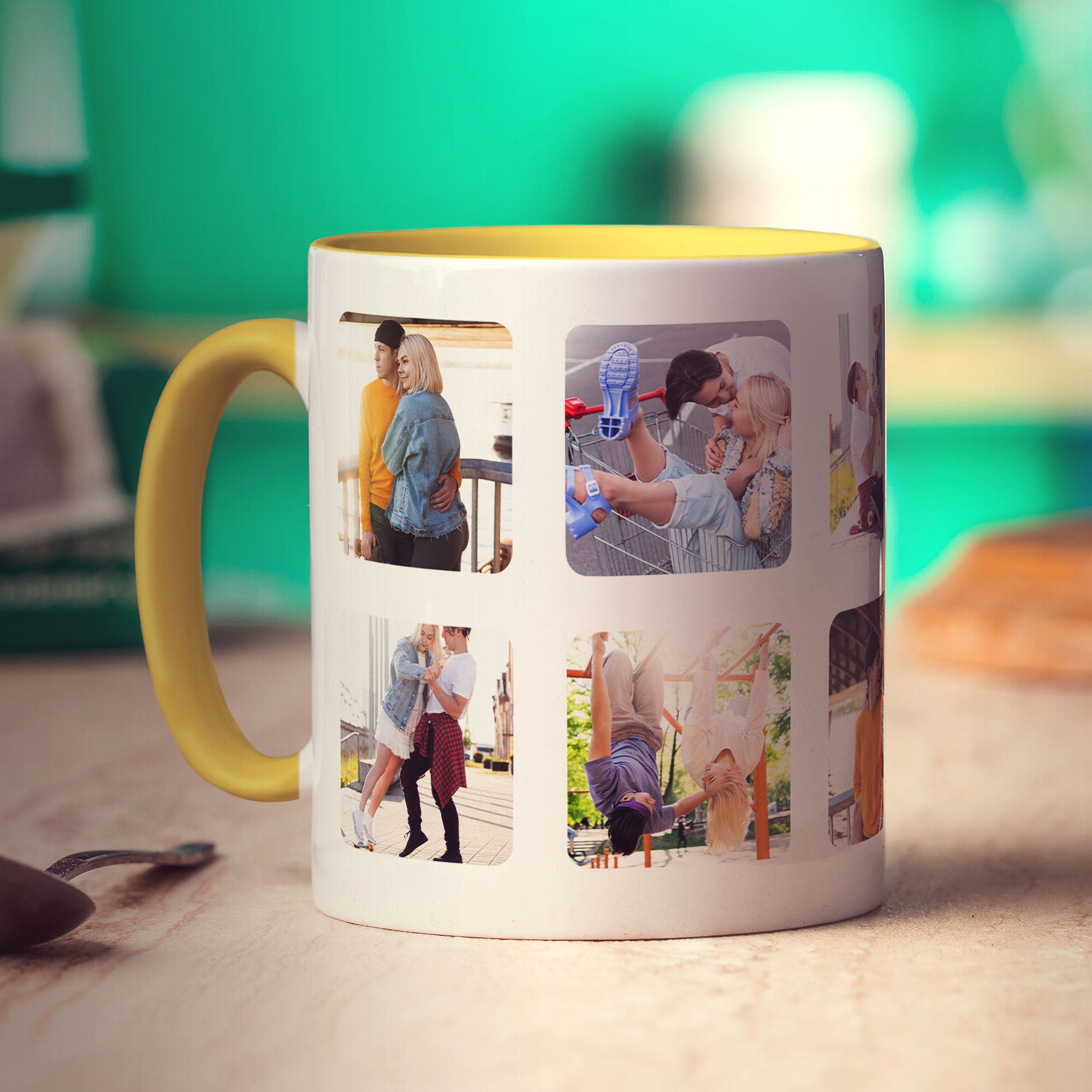 Collage Mug with 10 Photos