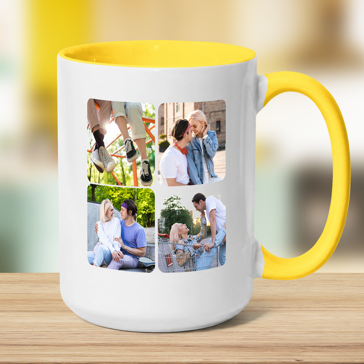 Collage Mug with 8 Photos