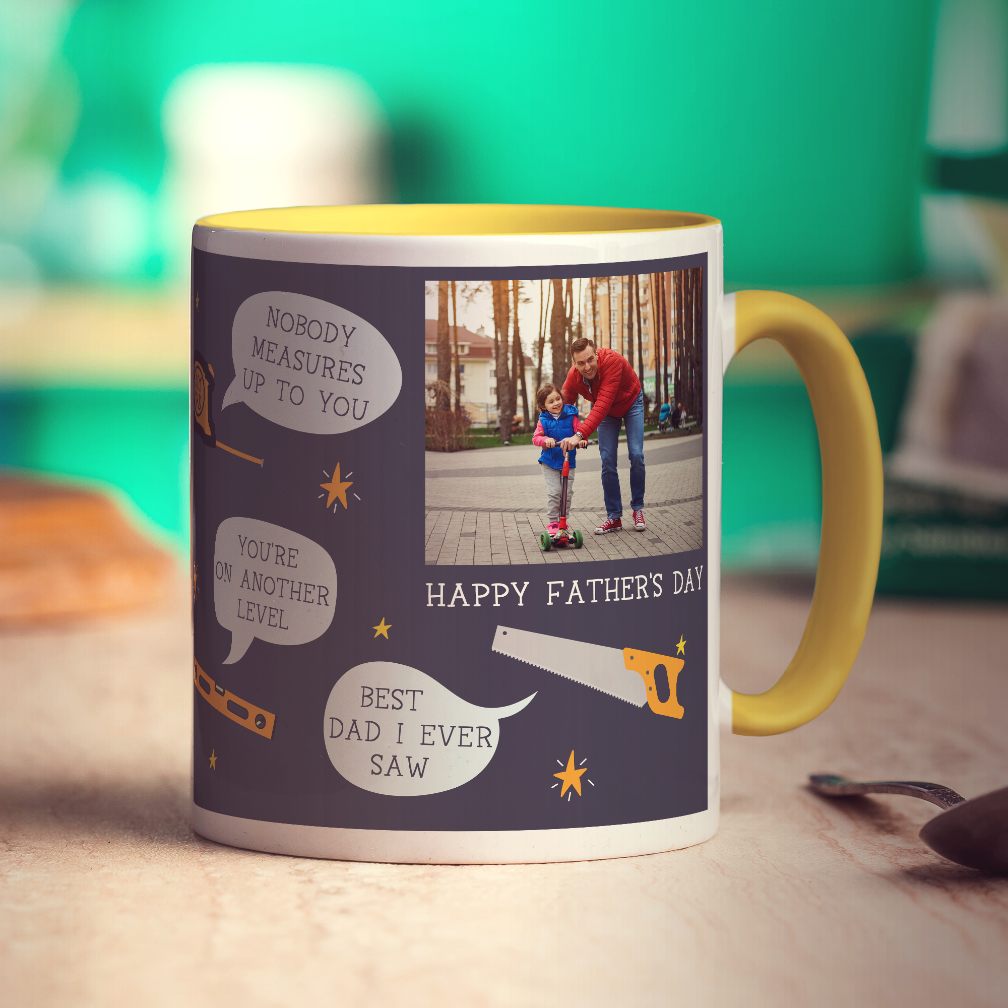 Dad's Tools Father's Day Photo Mug