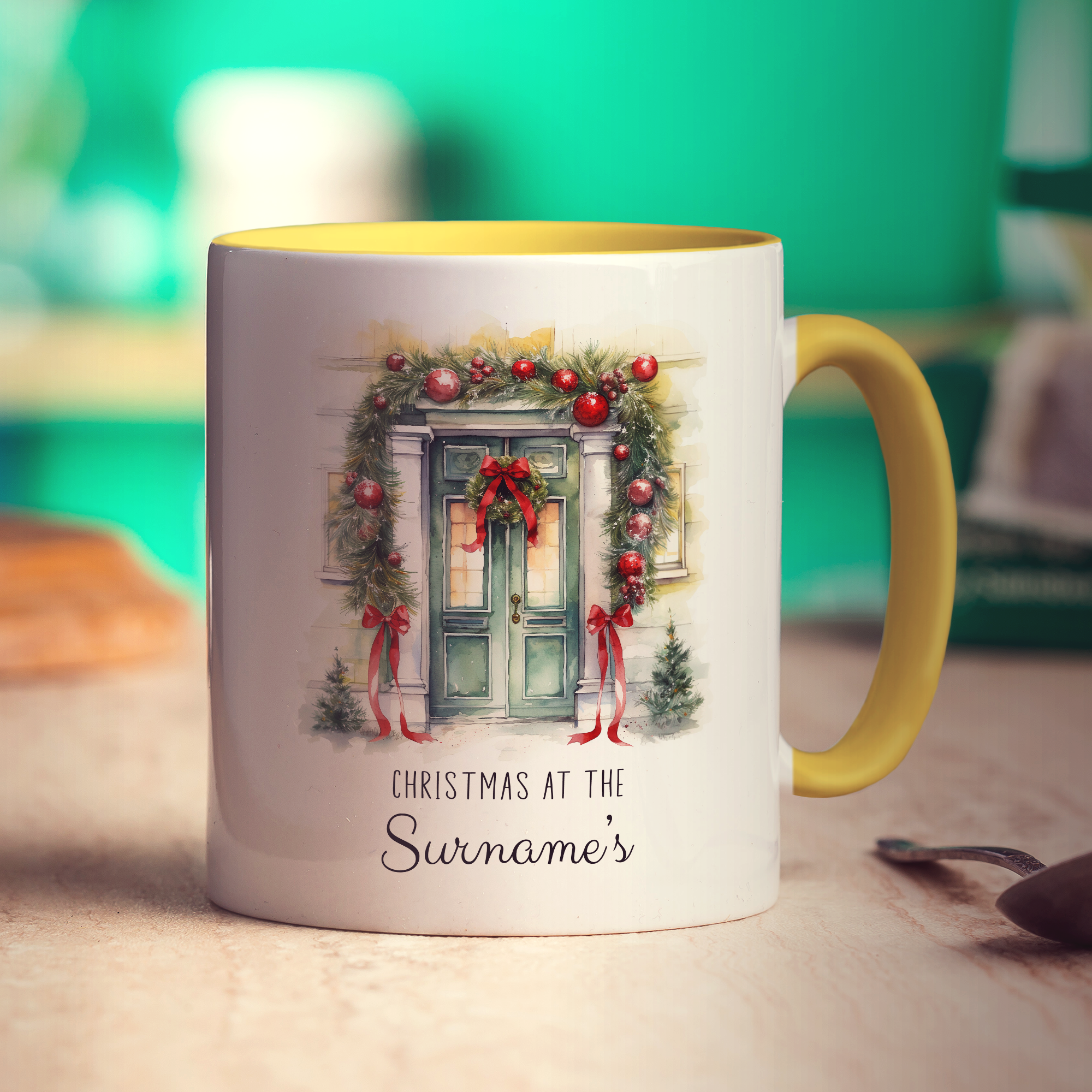 Christmas at the Surname's Mug