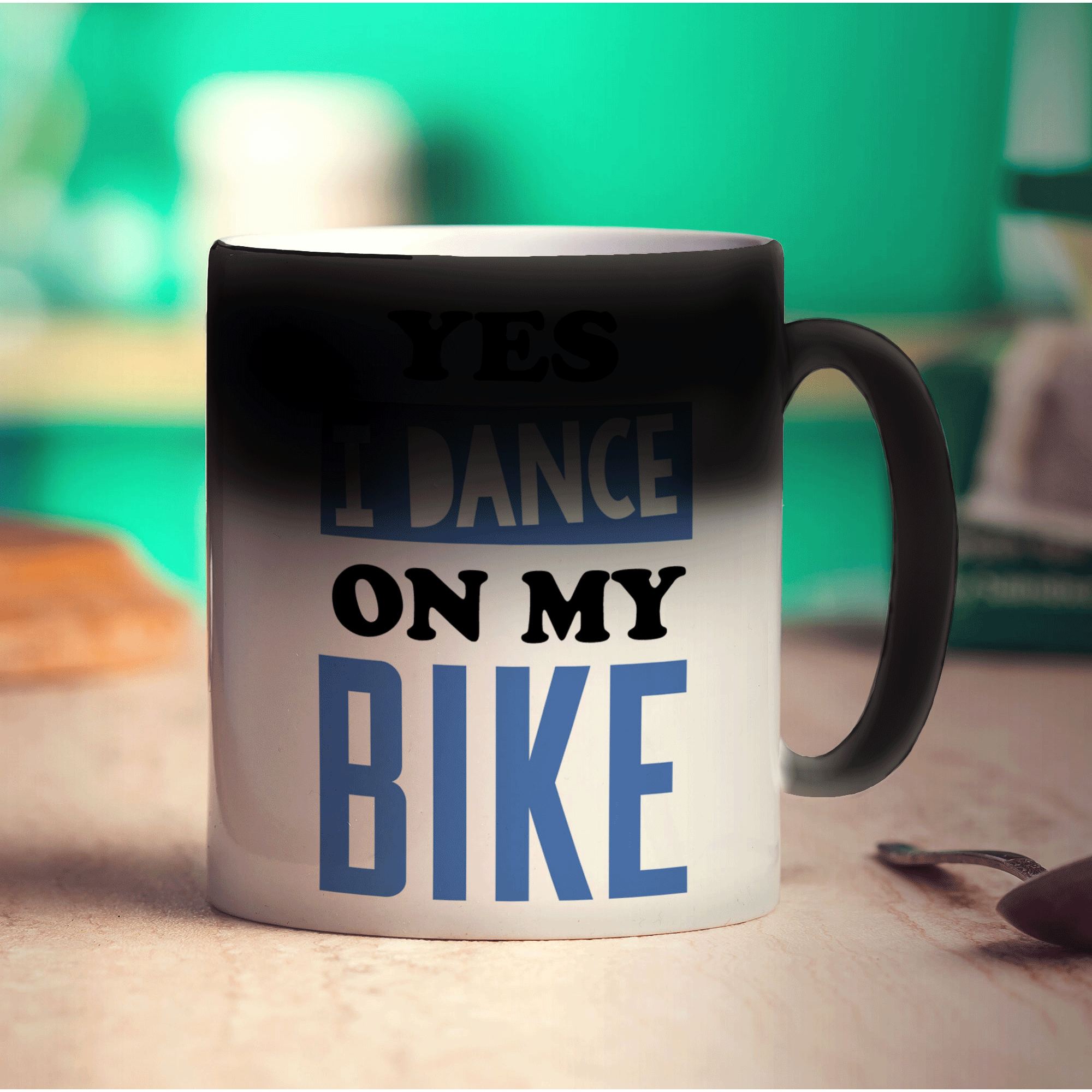 Yes I Dance on My Bike Mug
