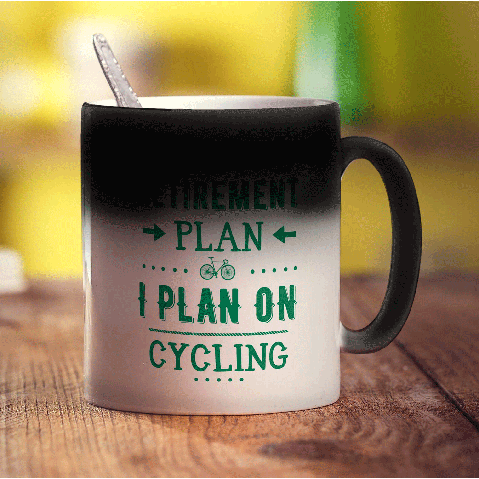 Yes, I Do Have a Retirement Plan, I Plan On Cycling Mug - Standard 330ml (11oz) / Magic Mug