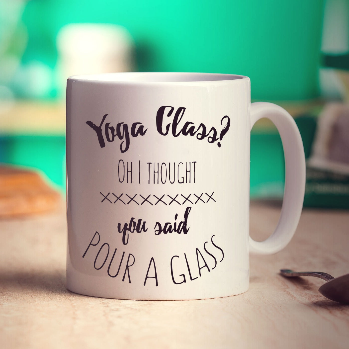 Yoga Class? Oh I Thought You Said Pour a Glass Mug