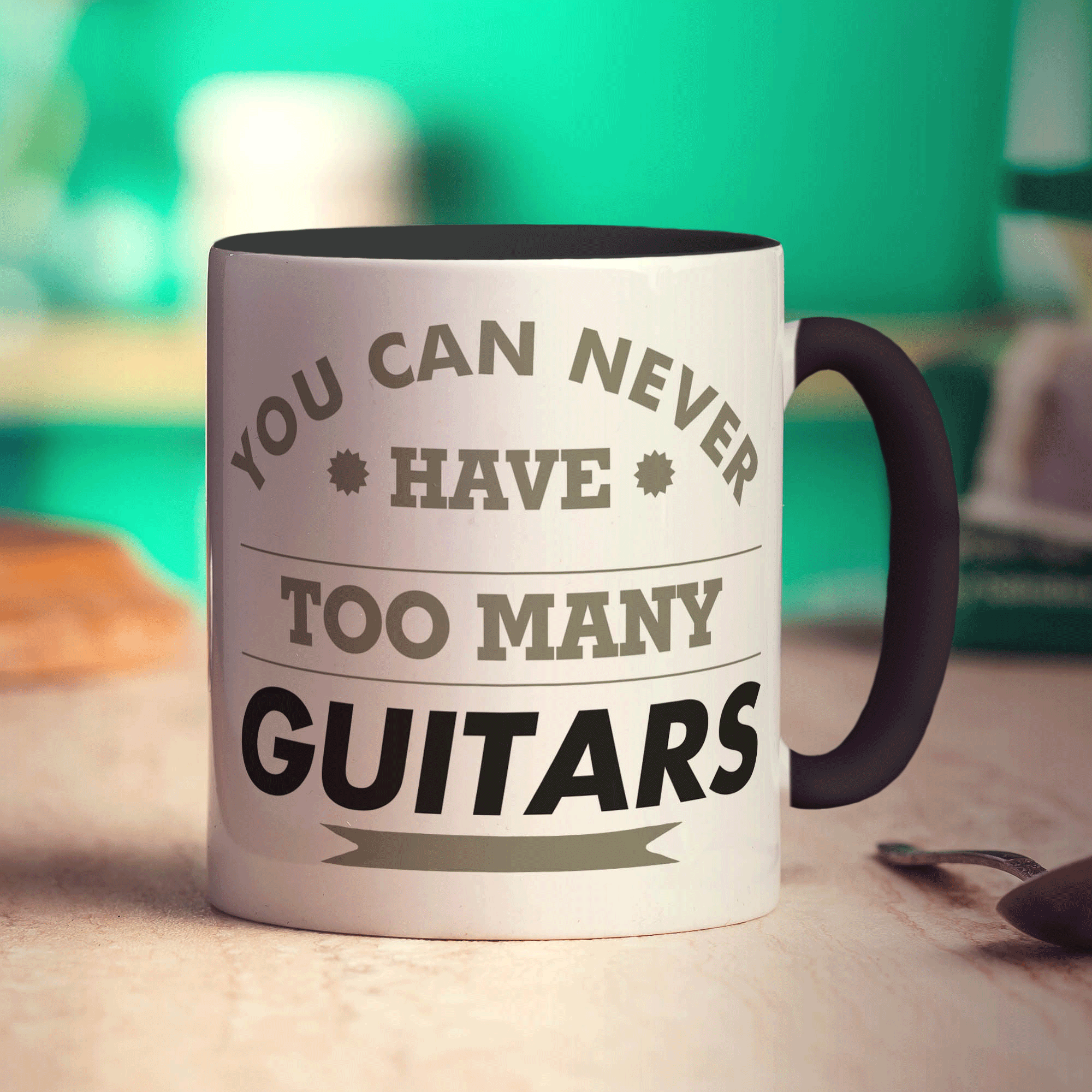 You Can Never Have Too Many Guitars Mug