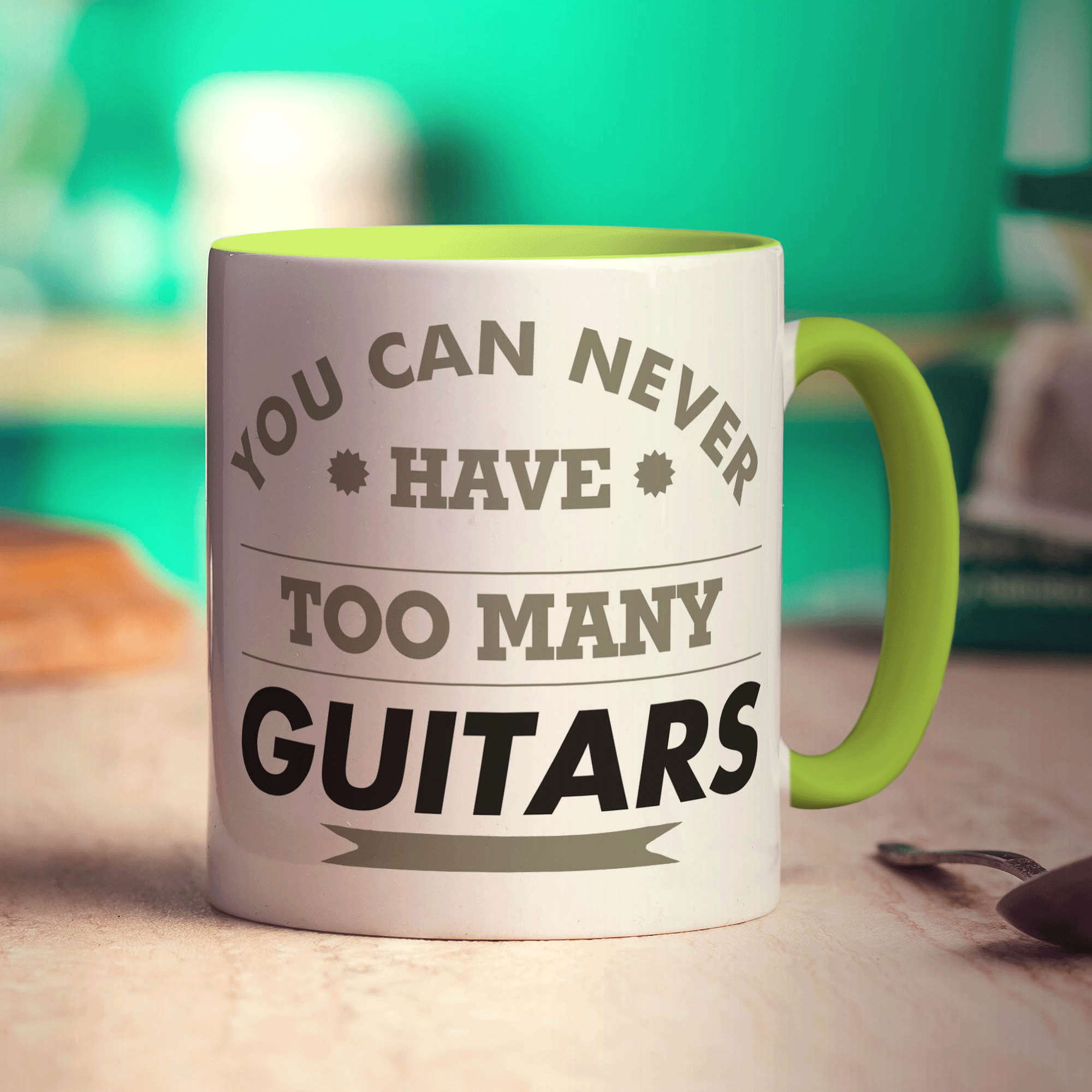 You Can Never Have Too Many Guitars Mug