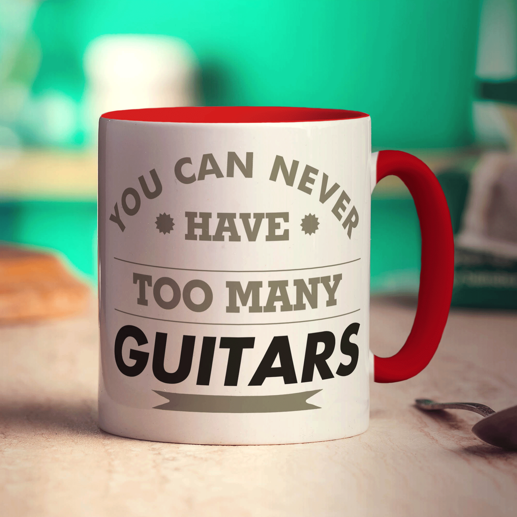 You Can Never Have Too Many Guitars Mug