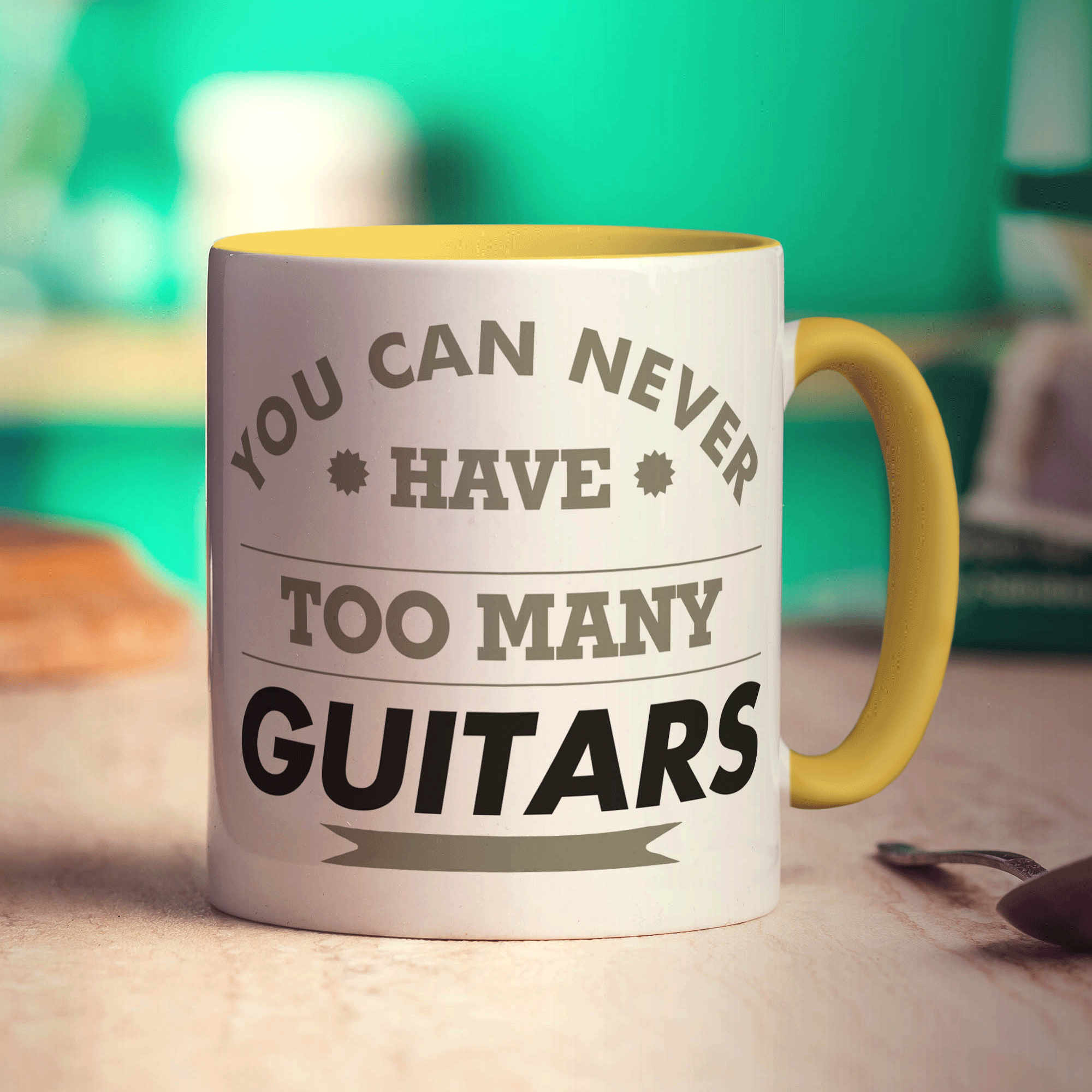 You Can Never Have Too Many Guitars Mug