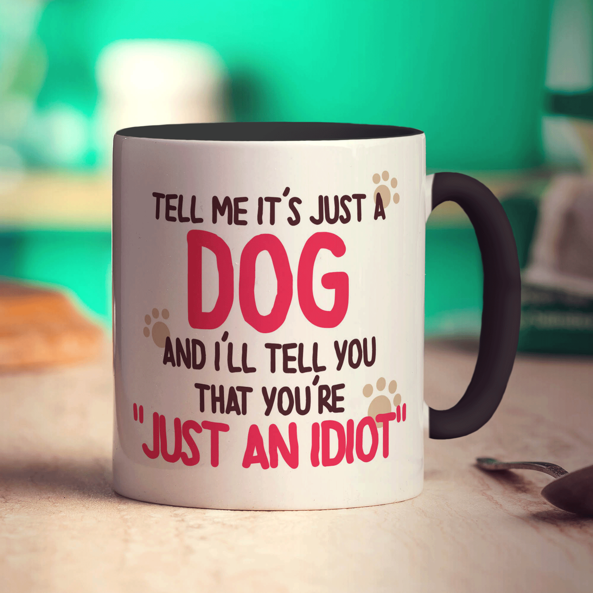 You Drop The Treat I Drop the Beat Mug - Standard 330ml (11oz) / Black