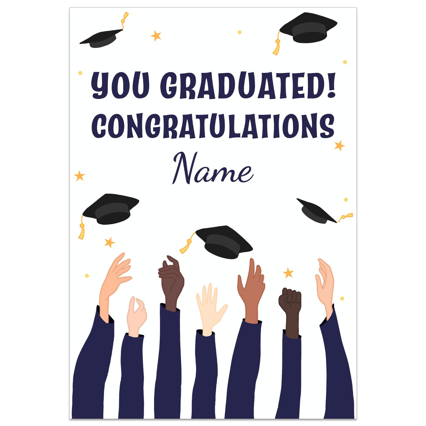 You Graduated! Card