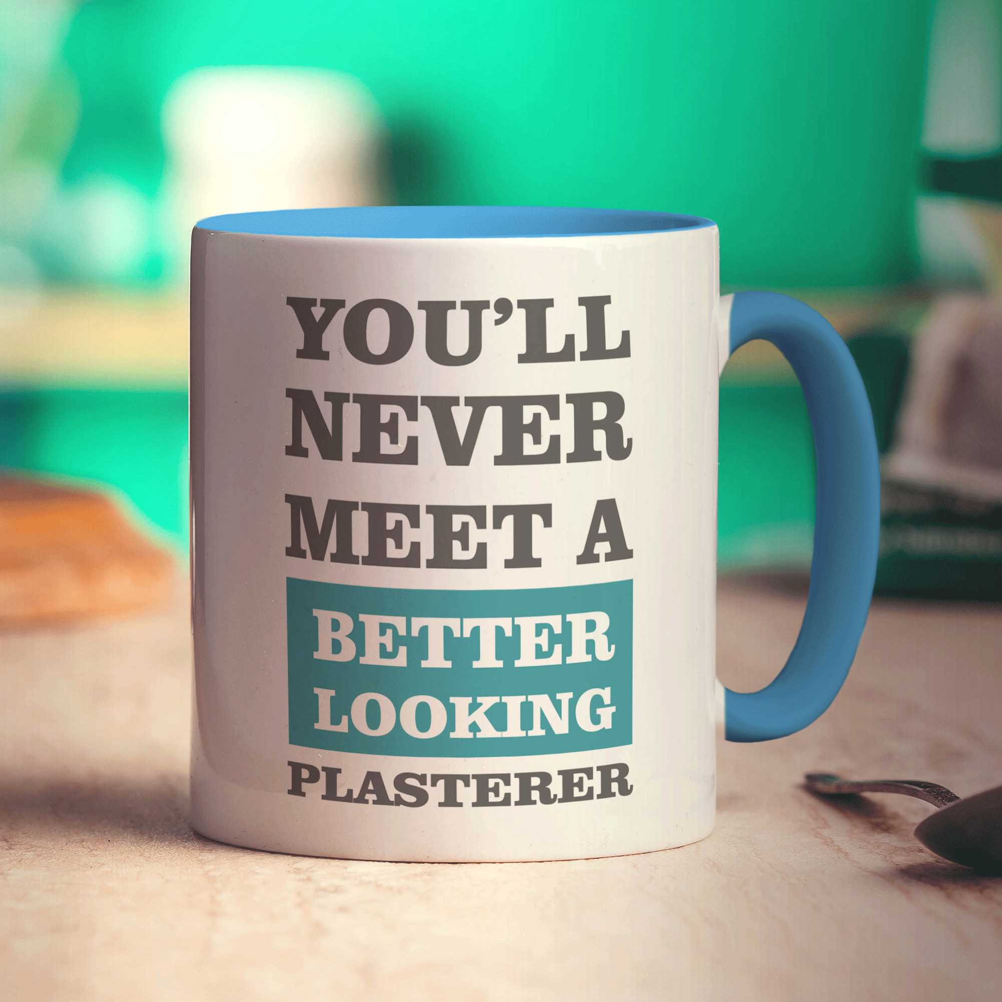 You'll Never Meet a Better Looking Plasterer Mug