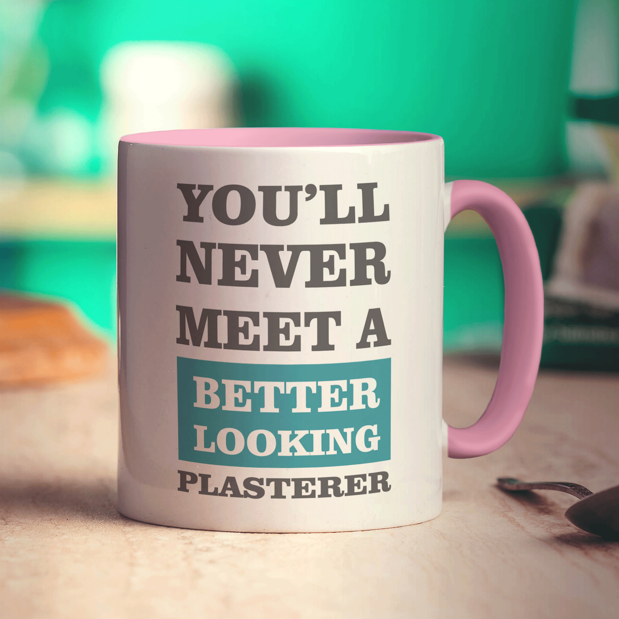 You'll Never Meet a Better Looking Plasterer Mug