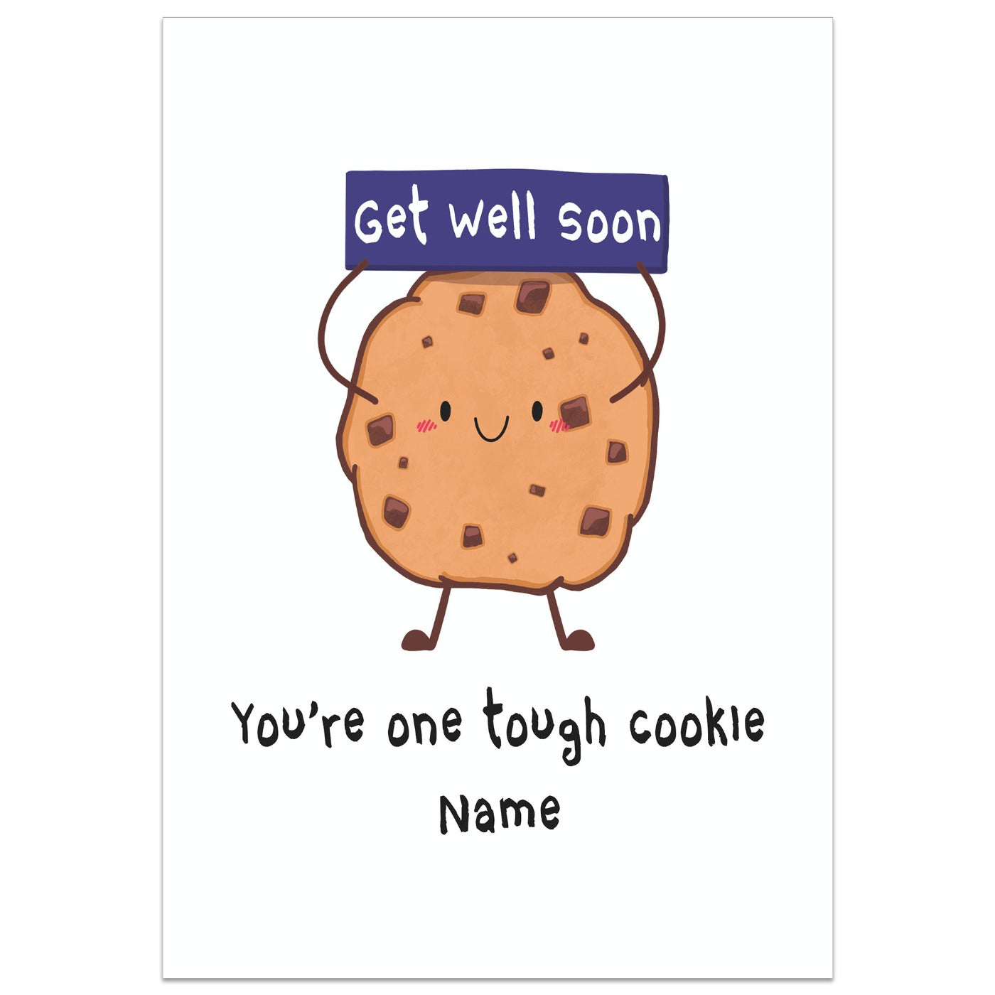 You're One Tough Cookie Card