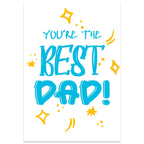 You're The Best Dad Card Held