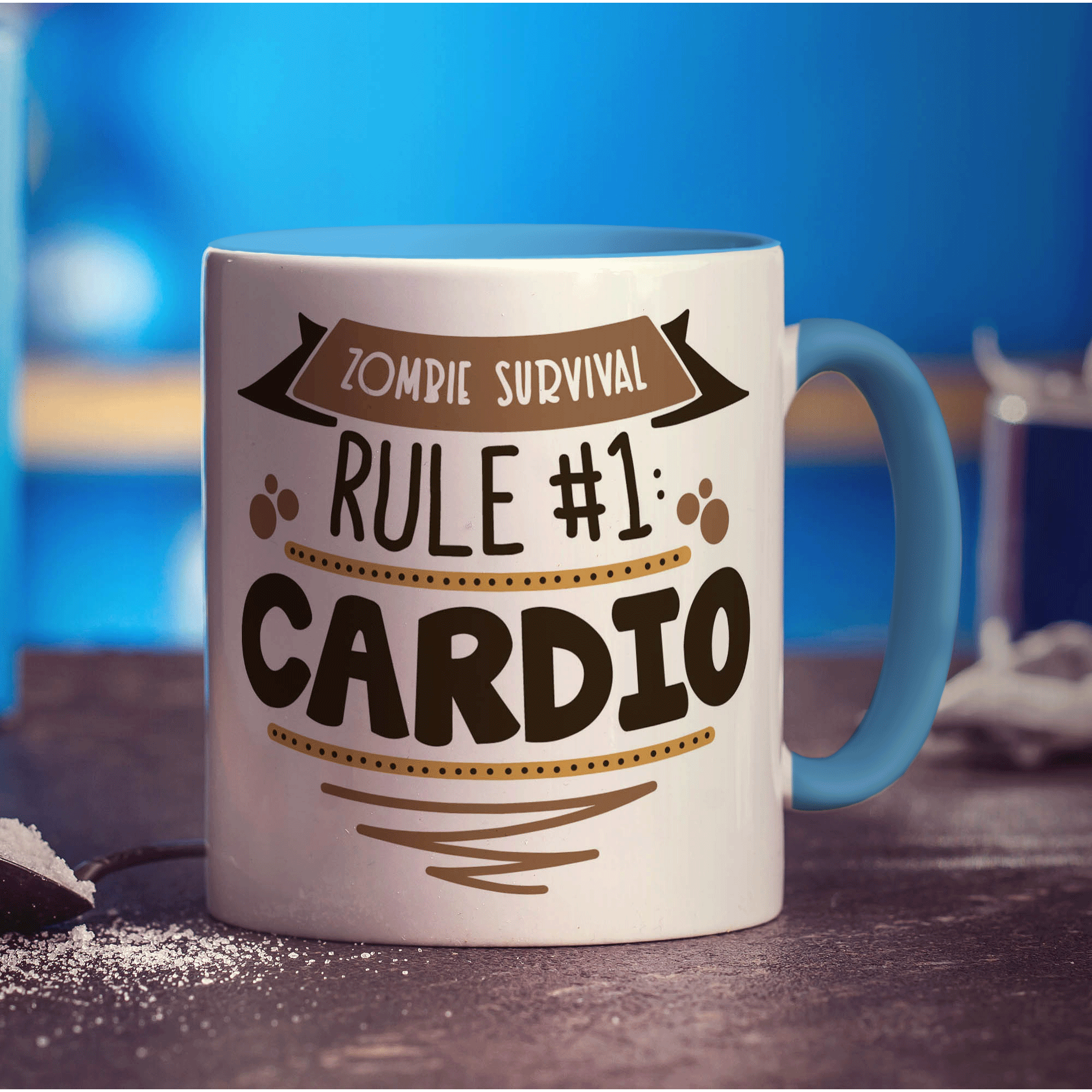 Zombie Survival Rule #1 Mug