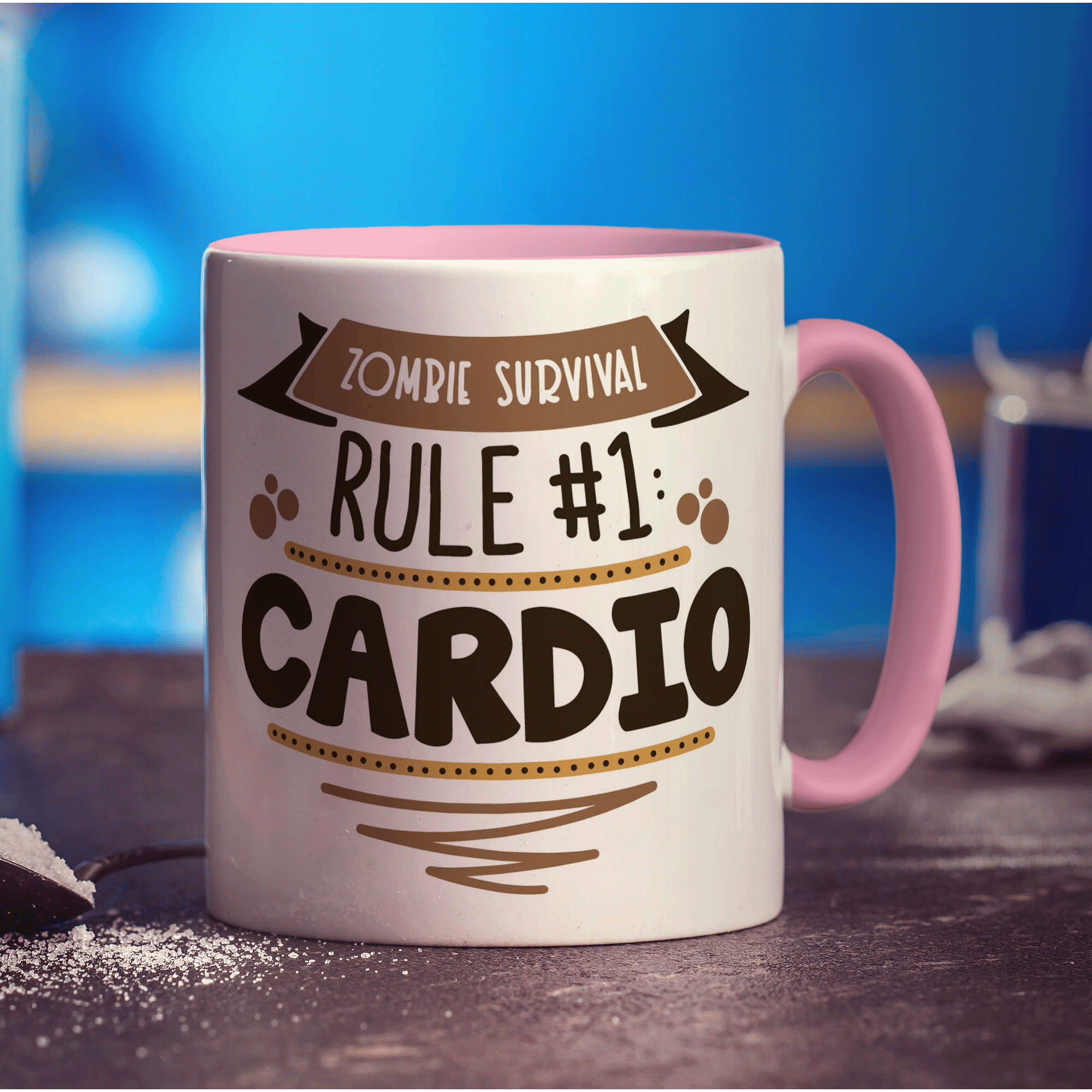 Zombie Survival Rule #1 Mug
