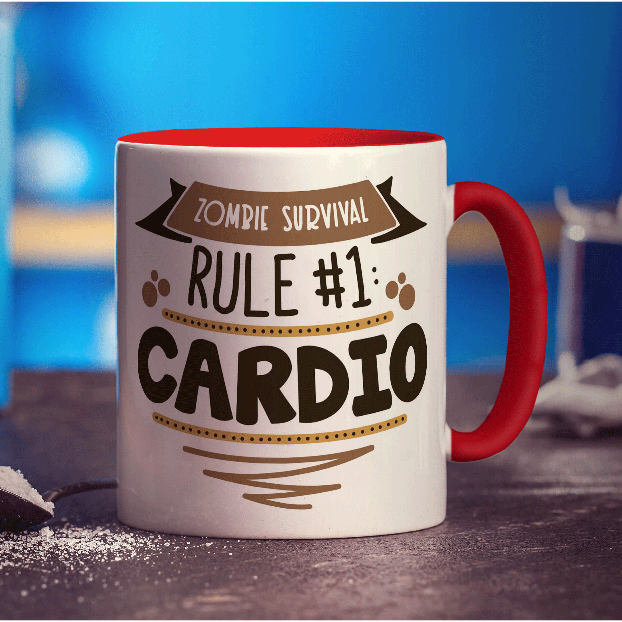 Zombie Survival Rule #1 Mug
