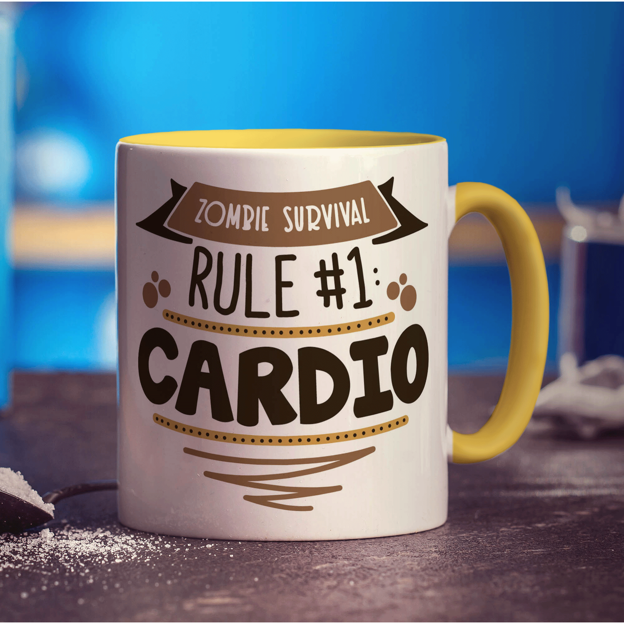 Zombie Survival Rule #1 Mug