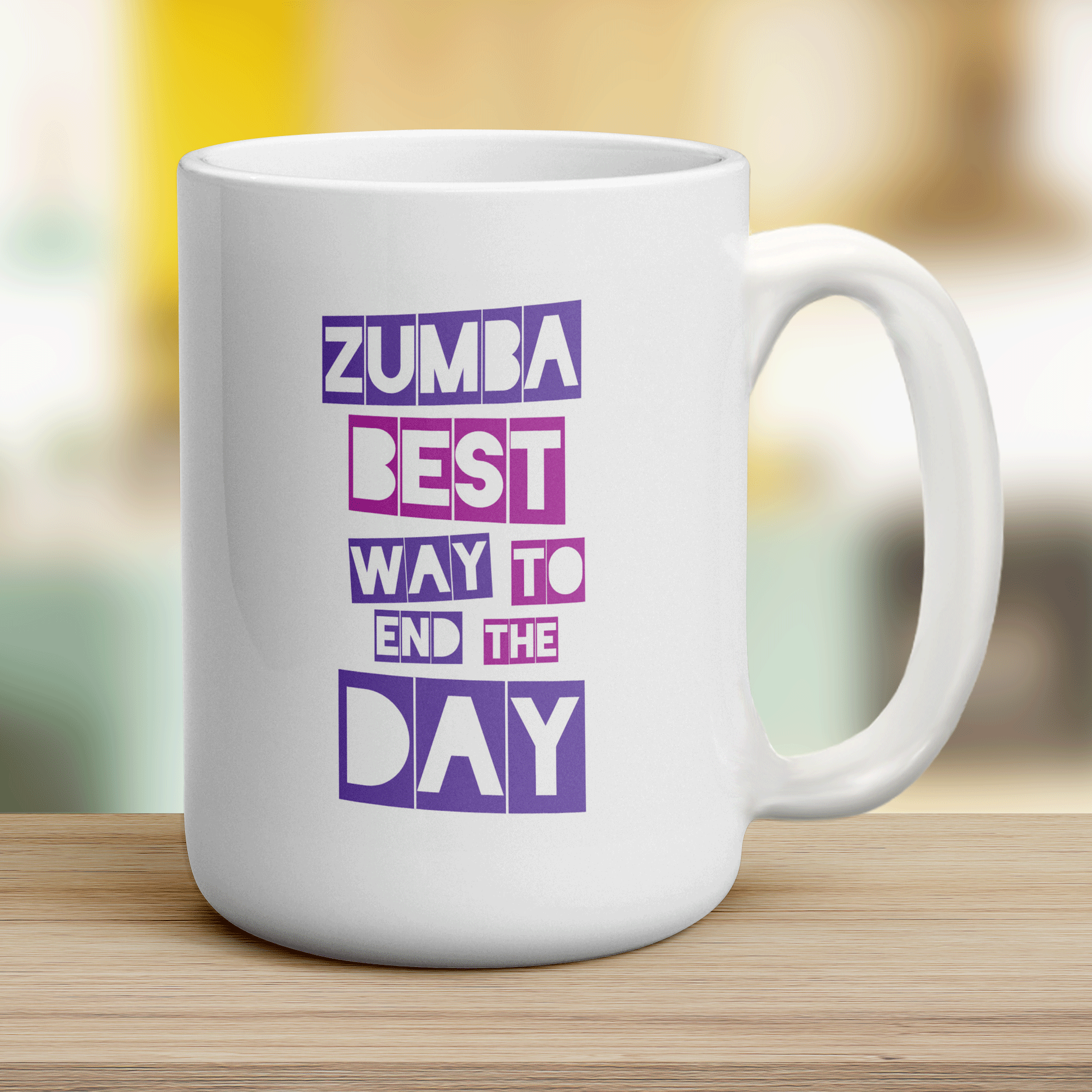 Zumba Best Way To End The Day Mug